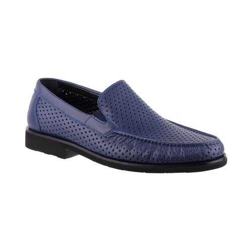 Мокасины мужские ZENUX 72153PPOLO синие 41.5 RU в Кари