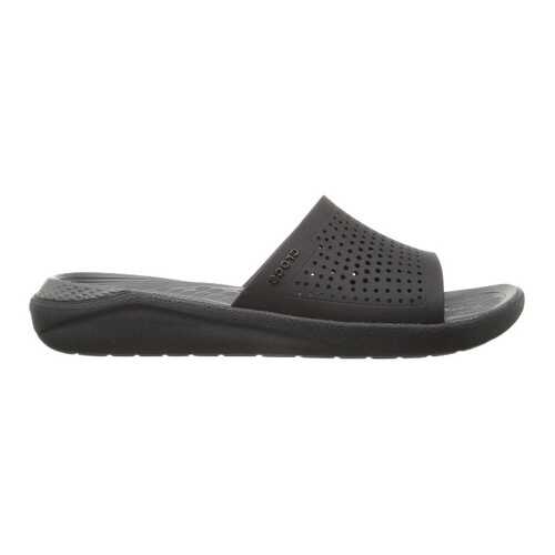 Шлепанцы мужские Crocs Literide mesh slide M-1 черные 42.5 RU в Кари