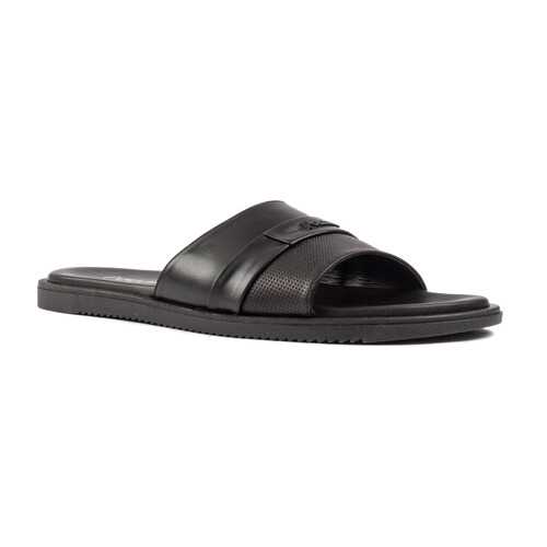 Шлепанцы мужские Pollini SB28012GOAUG0000 черные 41 RU в Кари