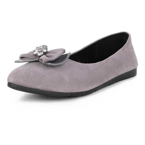 Балетки женские T.Taccardi 710018547 серые 40 RU в Кари