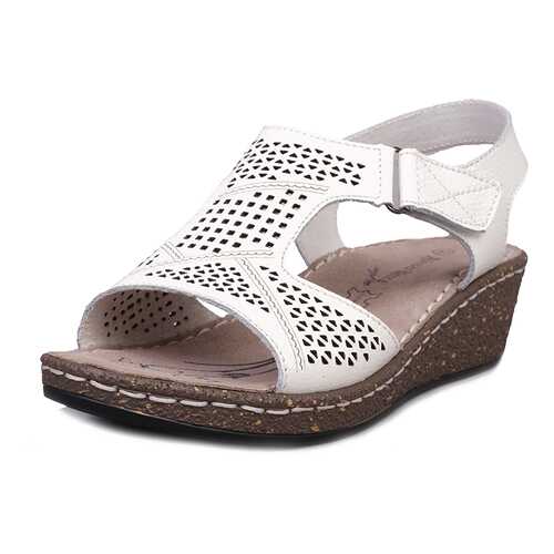 Босоножки женские Alessio Nesca Comfort 01806240 бежевые 38 RU в Кари