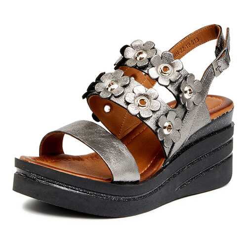 Босоножки женские Pierre Cardin 01806AT0 серебристые 40 RU в Кари
