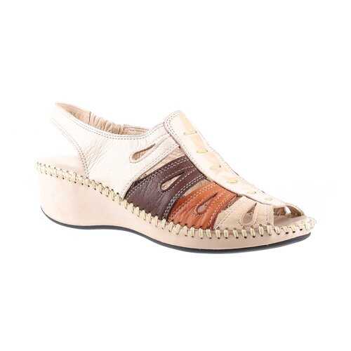 Босоножки женские Shoes Market 793-378-16-33-14 бежевые 38 RU в Кари