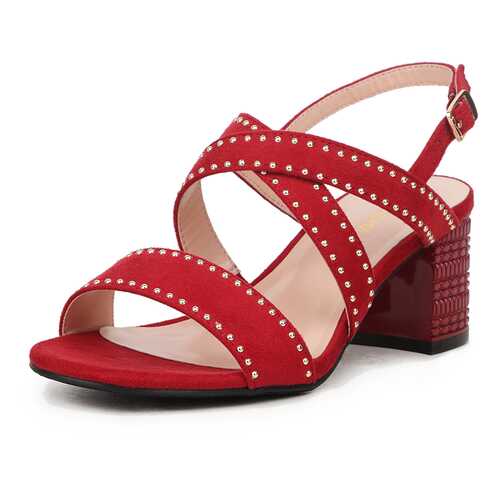 Босоножки женские T.Taccardi JX20S-242B красные 36 RU в Кари