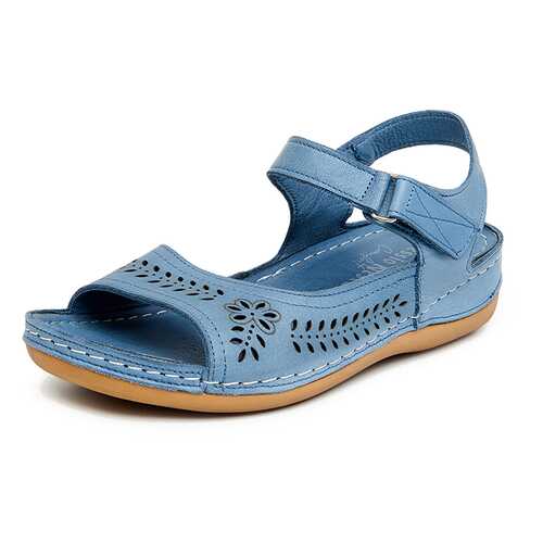Сандалии женские Alessio Nesca Comfort TR-YR-AMR-037 голубые 37 RU в Кари