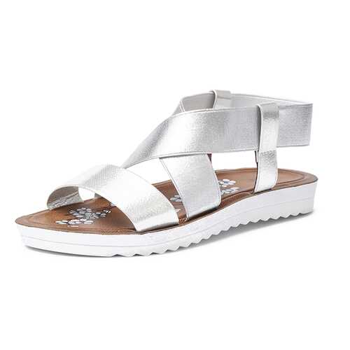 Сандалии женские T.Taccardi Z-308755C серебристые 41 RU в Кари