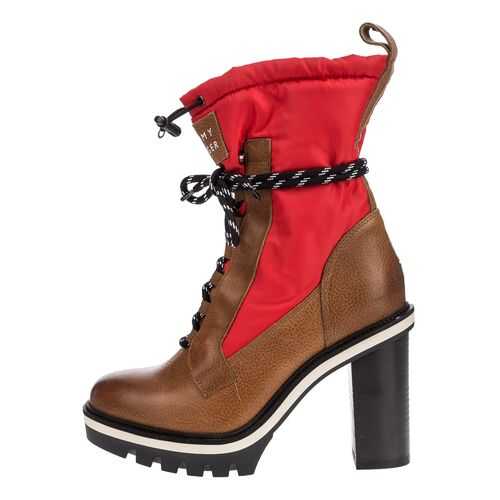 Ботинки женские Tommy Hilfiger FW0FW04345 681 коричневые 38 RU в Кари