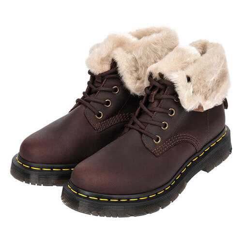 Ботинки женские Dr. Martens коричневые в Кари