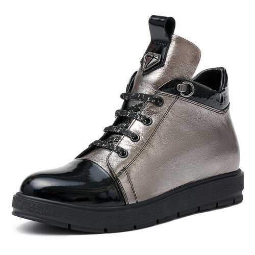 Ботинки женские Pierre Cardin 256073H0 серебристые/черные 38 RU в Кари