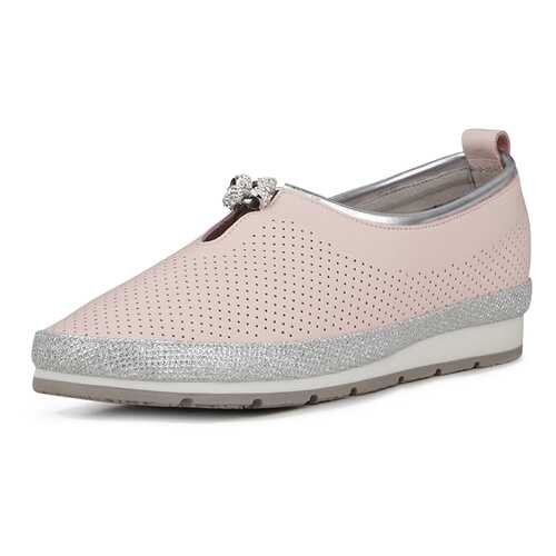 Слипоны женские Alessio Nesca K0636LC-1A розовые 38 RU в Кари