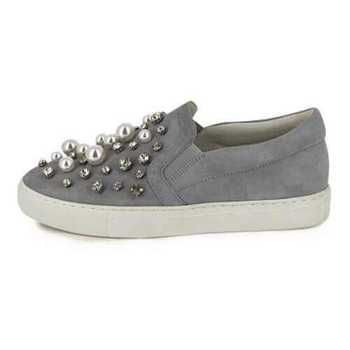 Слипоны женские Just Couture 64043 серые 36 RU в Кари