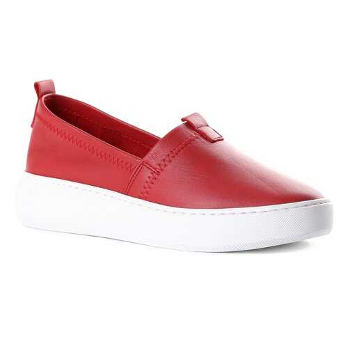 Слипоны женские Shoes Market 456-12001 красные 40 RU в Кари