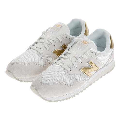 Женские кроссовки New Balance WL520GDA/B белые/серые/золотистые 36.5 в Кари