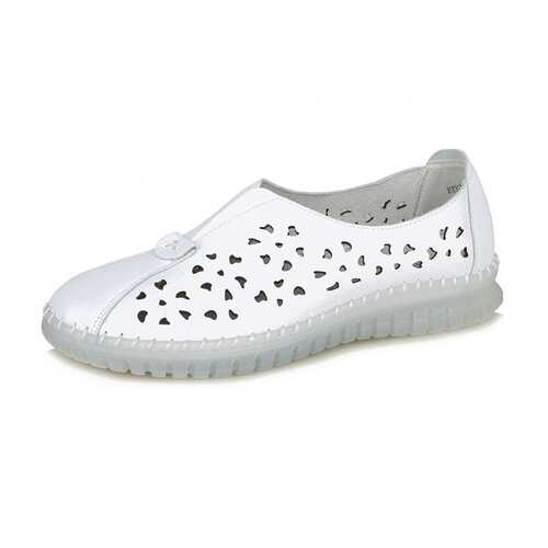 Мокасины женские Alessio Nesca Comfort HTY20SS-14 белые 39 RU в Кари