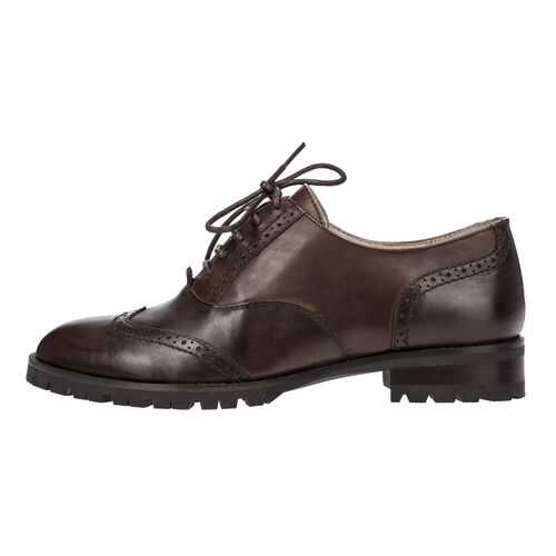 Полуботинки женские M.SHOES 445325132 коричневые 40 RU в Кари