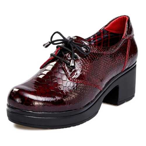 Полуботинки женские Pierre Cardin 710018187 красные 39 RU в Кари