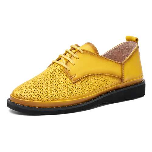 Полуботинки женские Pierre Cardin TR-MN-87-440 желтые 39 RU в Кари