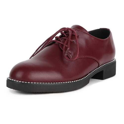 Полуботинки женские T.Taccardi K0567LC-1A бордовые 40 RU в Кари
