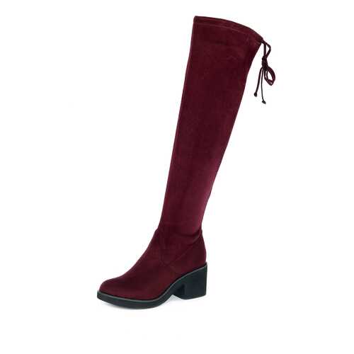 Ботфорты женские T.Taccardi K0589MH-1A бордовые 40 RU в Кари