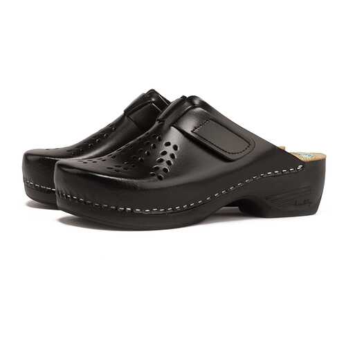 Сабо женские Leon 161BLK черные 37 RU в Кари