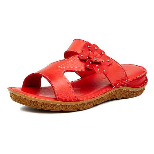 Шлепанцы женские Alessio Nesca Comfort 710018219 красные 38 RU в Кари