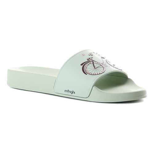 Шлепанцы женские MENGHI SHOES 2057 зеленые 37 RU в Кари