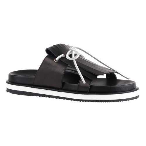 Шлепанцы женские Studio Pollini SA28033G01TW0000 черные 37 RU в Кари