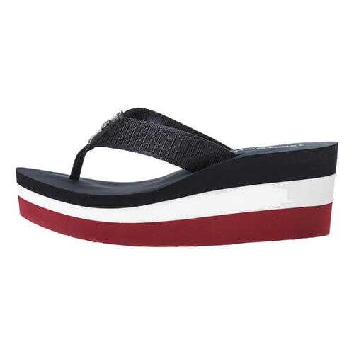 Сланцы женские Tommy Hilfiger FW0FW04630 синие 41 US в Кари