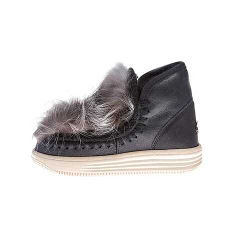 Угги Shepherd's Life Godiva Fox Cbkg черная кожа в Кари